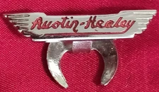 Vintage Austin Healey Enamel Button Badge Shipping Is Free 