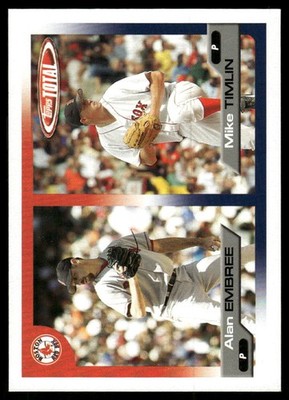 2005 Topps Total #665 Alan Embree / Mike Timlin