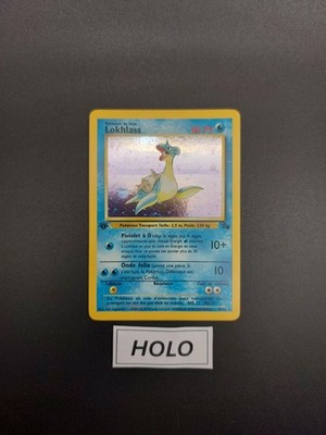 Pokemon Karte - Lokhlas 10/62 Edition 1 Holo - Fossil - Near Mint - Wizard!