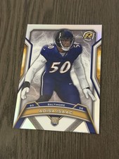 2024 Topps Resurgence Rookies Refractor #109 ADISA ISAAC Football Card Rookie RC. rookie card picture