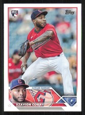 2023 Topps #513 Xzavion Curry RC