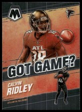 Calvin Ridley 2021 Panini Mosaic #GG-17 Got Game? Atlanta Falcons