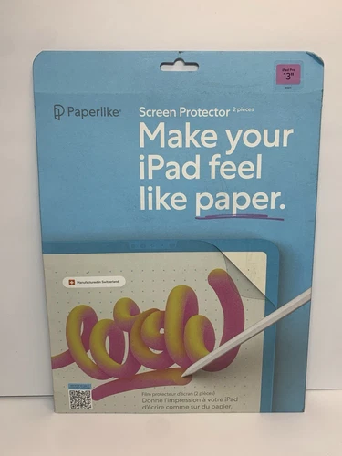 Paperlike Screen Protector 2-Pack for Apple iPad Pro 13" (2024) Clear NEW
