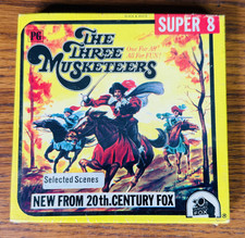 THE THREE MUSKETEERS SEALED SELECTED SCENES SUPER 8MM FILM 20th Century Fox 1973