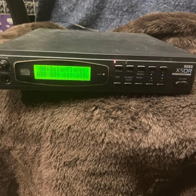 Korg X5DR Half Rackmount Sound Module Synthesizer MIDI Synthesis Made In Japan