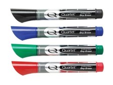 Quartet 500118M EnduraGlide Dry-Erase Markers Assorted 12 Pack
