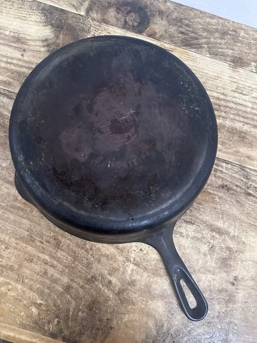 New ListingVintage Griswold No. 8 Cast Iron Skillet Small Logo 1102 B Erie PA Flat