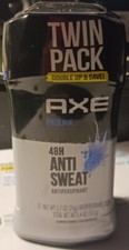 Deodorants Axe 48 H Anti sweat. Antiperspirant 5.4 Oz Twin pack Exp. 09/2025