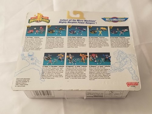 Power Rangers #3 Blue Ranger Micro Machines Scale Miniaturen NEU in Box - Bild 3 von 3