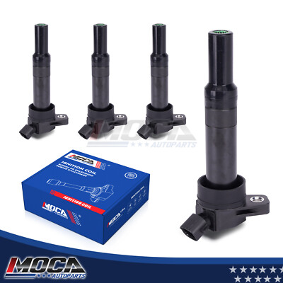 4*Ignition Coils for Hyundai Elantra Tucson Kia Forte Soul 1.8L 2.0L UF651