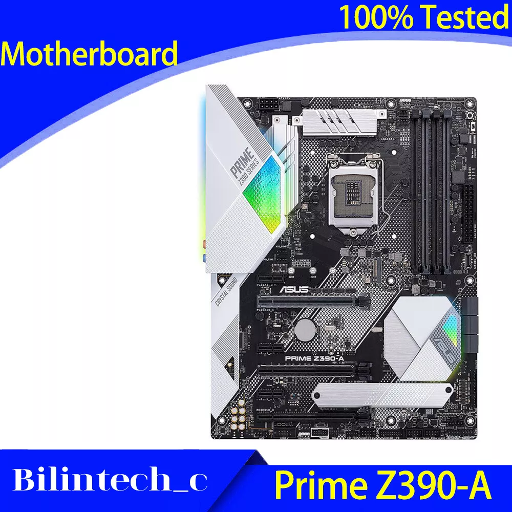 FOR ASUS PRIME Z390-A z390 Gaming Motherboard Support 9900k DDR4