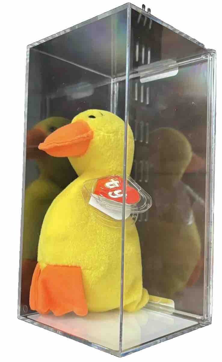 Quacker Without Wings Ty Beanie 2nd Gen. Swing Tag Authenticated