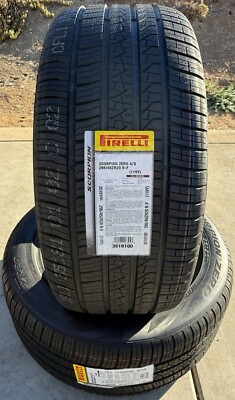 TWO 295/45ZR20 Pirelli Scorpion Zero All Season Run Flat RFT SRT TWO 295/45ZR20 Pirelli Scorpion Zero All Season Run Flat RFT SRT