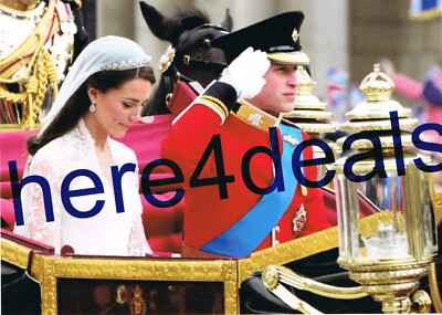 Kate Middleton Photo 4x6 Royal Wedding Prince William London England