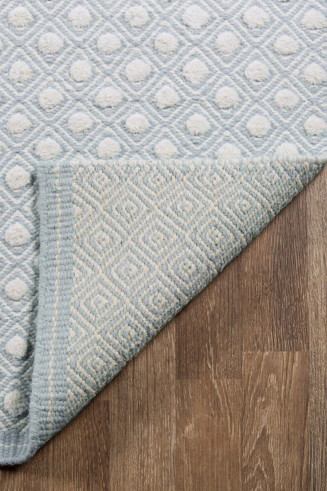 Erin Gates by Momeni Langdon Windsor Blue Hand Woven Wool Area Rug 3'9" X 5'9" - Image 4 of 4
