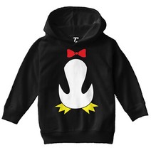 Penguin Outfit - Costume Halloween Animal Bowtie Cute Toddler/Youth Hoodie