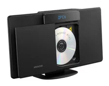 JVC Kenwood Compact HiFi Stereo System LCA-10 CD Player Bluetooth FM Radio Black