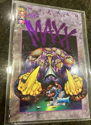 The Maxx #1/2 1993 Image Comics Sam Kieth 1st Wizard Mail-Away Foil Variant COA