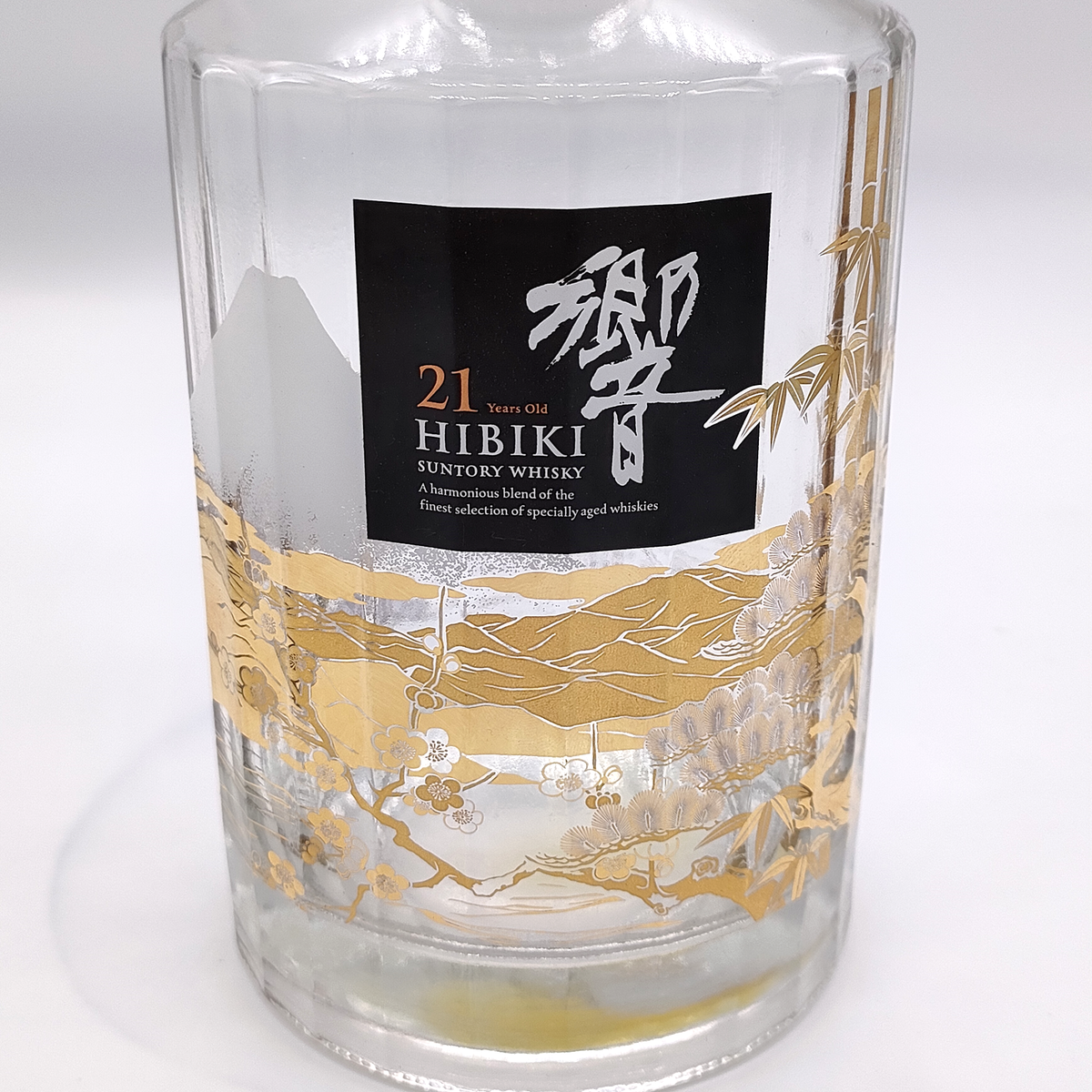 Suntory Hibiki 21 Year Design Bottle Mt. Fuji Empty Bottle Box
