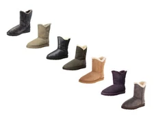 Koolaburra Women's Double Halo Short Slip On Ankle Snow Boot, Many Colors