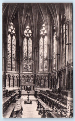 Exeter College Chapel OXFORD UK Postcard