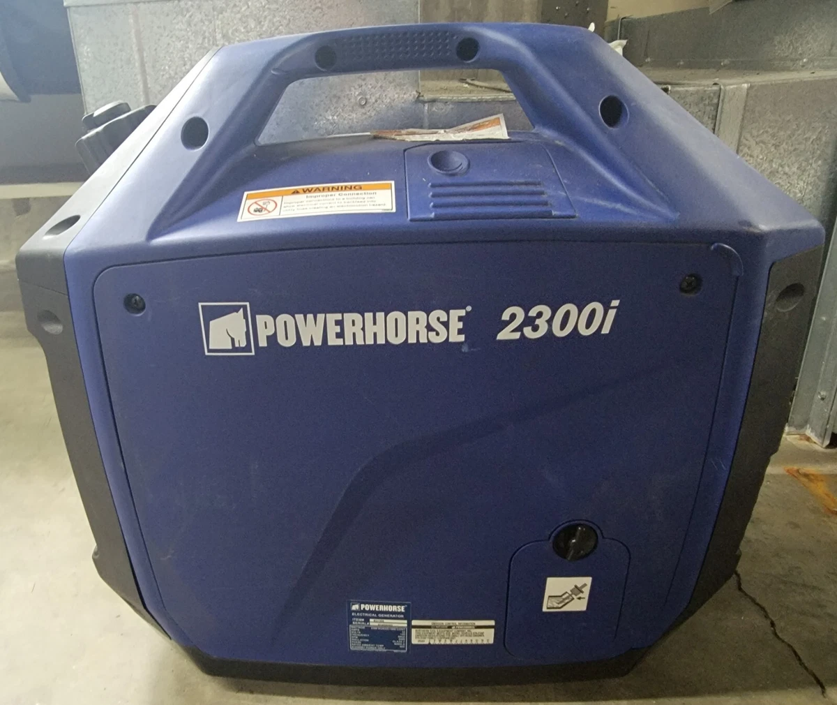 Powerhorse Portable Inverter Generator 2300 Surge Watts 1800 Rated