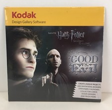 Harry Potter and the Deathly Hallows CD for PC Kodak Design Gallery Software