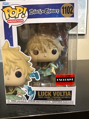 Funko Pop! Vinyl: Black Clover - Luck Voltia - AAA Anime (Exclusive) #1102