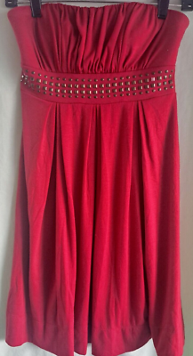 slim fit dress slacks Club Moves Halter Dress - Red Glitter main image 0