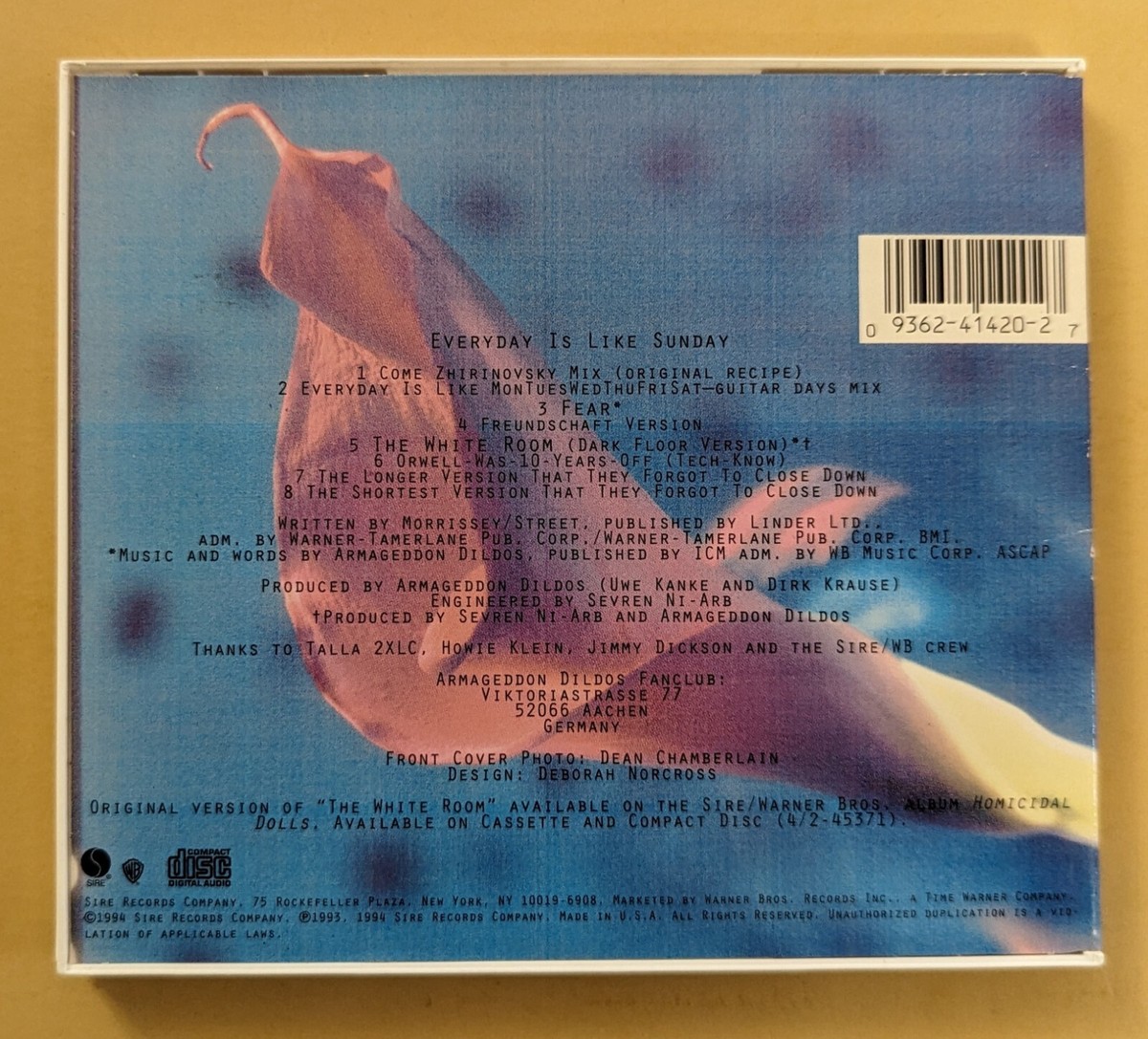 Armageddon Dildos- Come Armageddon CDS- 8TRK REMIX MAXI-SINGLE! MORRISSEY  COVER!