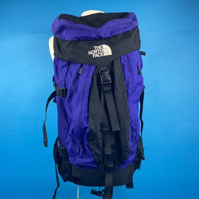 purple hiking backpack