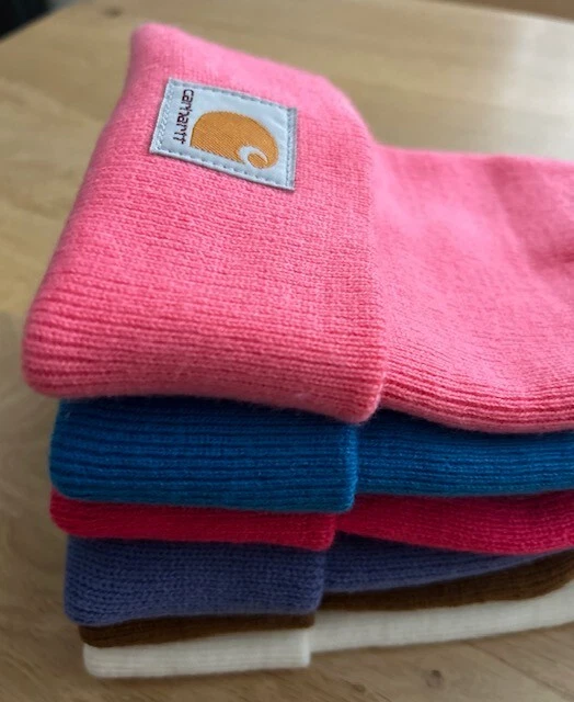 Sombrero Carhartt para niño pequeño con gorro para adulto a juego - marrón. Stock Reino Unido. Correo rápido Foto 3 de 4