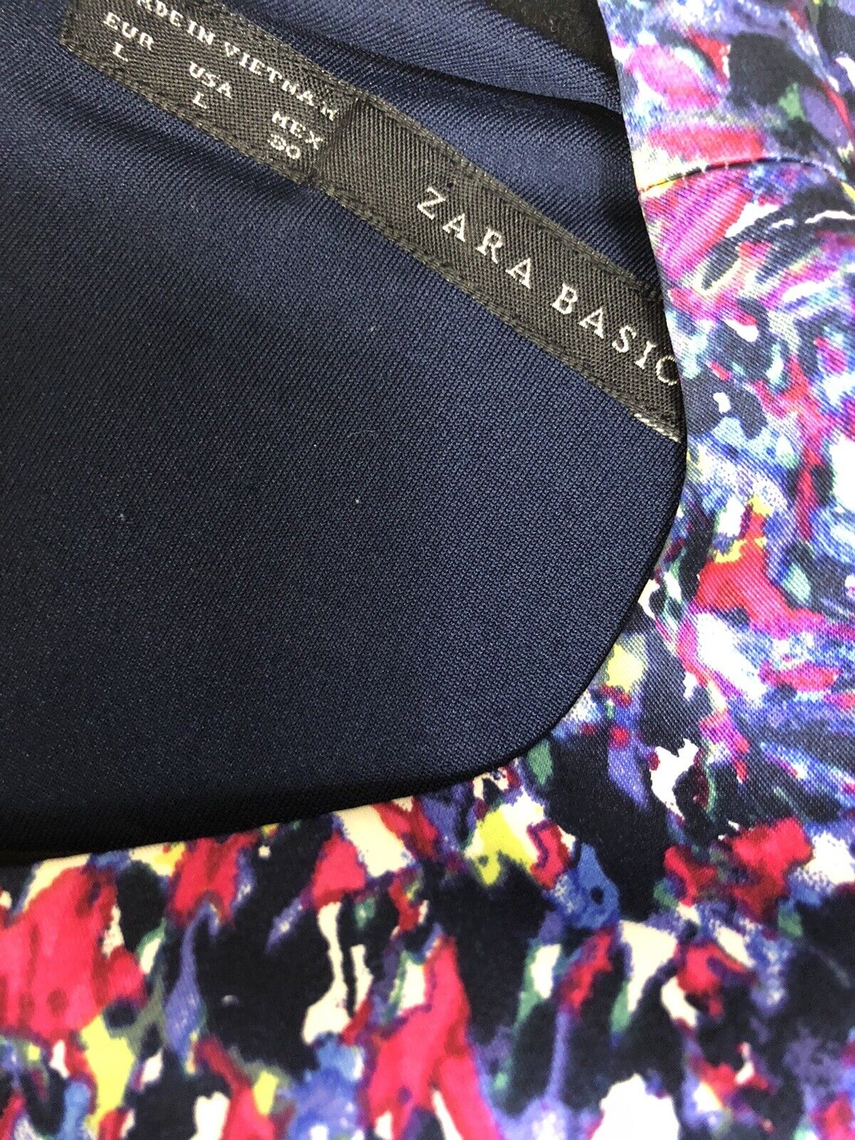 Zara Basic Colorful Satin Sleeveless Open Back Sh… - image 3