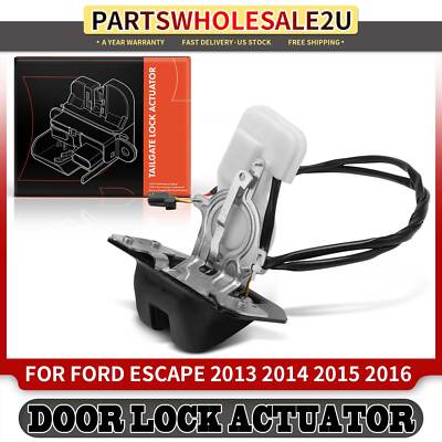 Actuator 2013-2016 A-Premium Rear Trunk Latch Actuator For 2013-2016 Ford Escape (Non-Power Liftgate Models) Ford Escape Trunk Latch