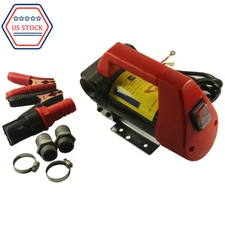 12V 175W DC Biodiesel Kerosene Pump Cast Fuel Oil Diesel Transfer Pump 45L/Min