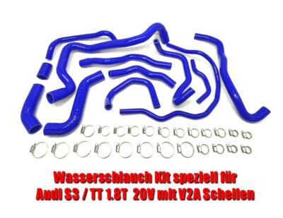 Audi 8N TT 1.8T Wasserschlauch Kühlwasser KIT Silikonschlauch BAM AMK APY 225PS