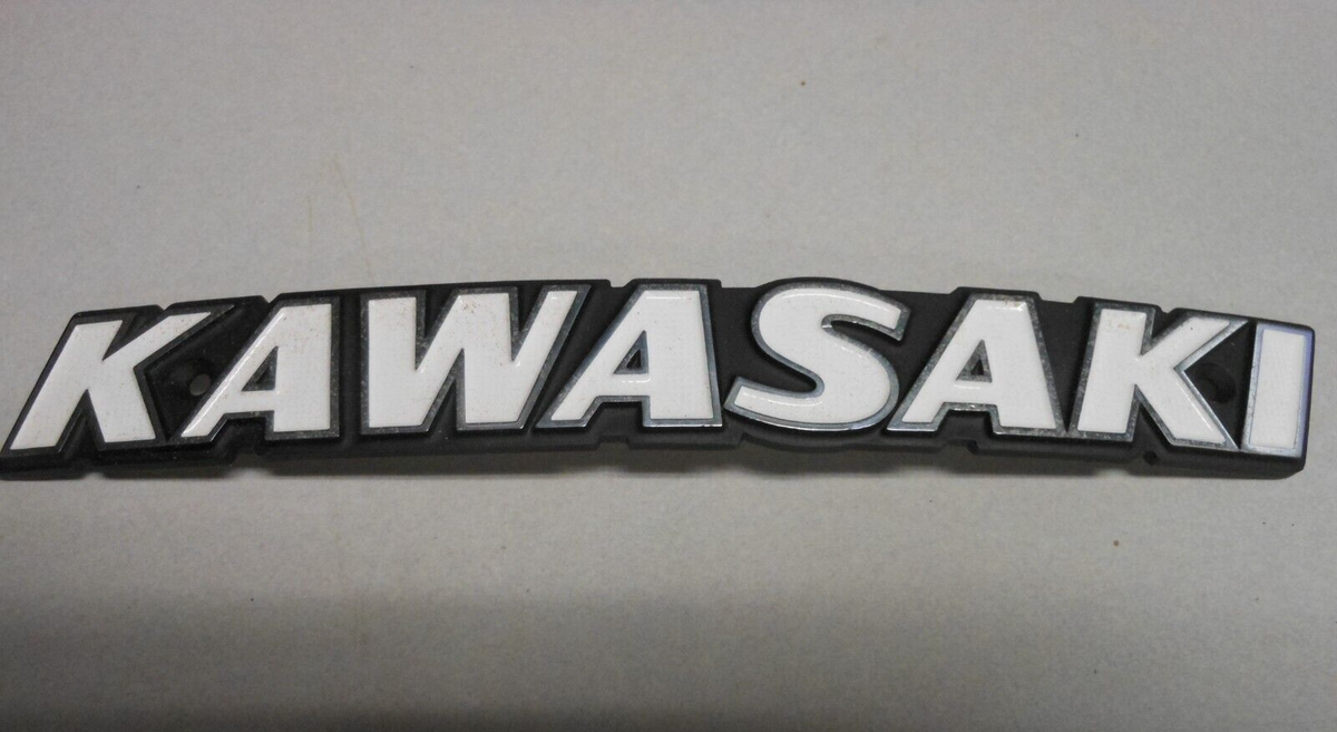 NOS Kawasaki OEM Fuel Tank Emblem 1976-1977 KZ900 1977-1978 KZ100