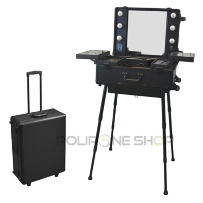 LUXOR Maleta trolley tocador de estetica maquillaje para maquillador  profesional | eBay