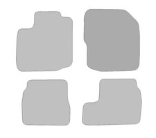 Fußmatten passend für Honda Civic IX Typ FB, FG, FK 5 türig (Baujahr 2012 - 2016