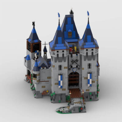 Medieval Castle A Veritable Fortress 4421 Bricks MOC-163712 Good