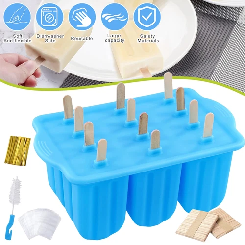 Eis am Stiel Form Eisformen Eisförmchen BPA Frei Stieleisform Wassereis Formen