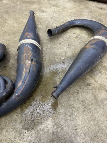 99 00 01 2001 Polaris xc gen 2 RMK 600 SLP twin exhaust pipes aftermarket - Picture 10 of 12