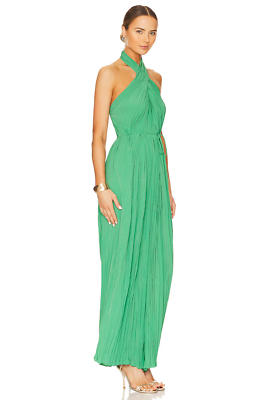ASTR the Label Damia Jumpsuit Green Halter L NWOT $128 | eBay