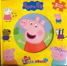 NEW Peppa Pig My First Puzzle Book with 5 Puzzles Ages 3 