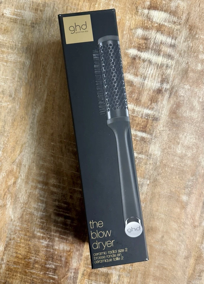 Cepillo de pelo radial de cerámica GHD the Blow Dryer de 2 pulgadas — NUEVO SIN USAR Foto 2 de 4