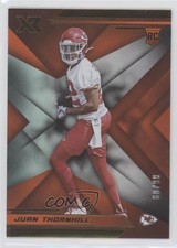 2019 Panini XR Rookies Orange 60/99 Juan Thornhill #185 3wu