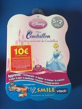 JEUX VTECH CENDRILLON POUR CONSOLE V.SMILE OU V.SMILE MOTION
