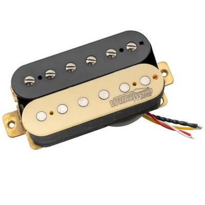 Wilkinson Classic Tone Zebra Ceramic Overwound Open Humbucker Guitar Neck Pickup