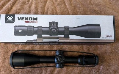 VORTEX Venom 5-25x56 FFP EBR-7C MRAD 34mm Riflescope (VEN-52502