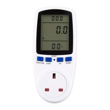 Plug in Electricity Power Consumption Meter Energy Monitor Watt Kwh Analyzer